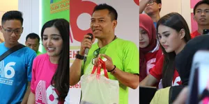 FOTO: Sukses! Pembukaan Toko Oleh-Oleh Keluarga Anang Hermansyah