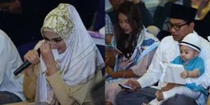 FOTO Tangis Ashanty Gelar Pengajian di Hari Ultah Mendiang Ibunda