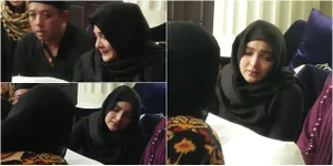 FOTO: Tangis Perih Ashanty di Samping Jenazah Sang Bunda 