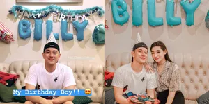 FOTO: Ulang Tahun, Billy Davidson Dapat Kejutan dari Pacar