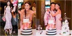 FOTO: Ulang Tahun, Jamie Chua Gelar Party Sosialita Serba Pink!
