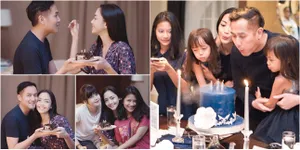 FOTO: Ultah Aldi Bragi & Ririn, Jarak Usia 15 Tahun Tetap Mesra!