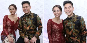 FOTO: Wajah Bahagia Acha Septriasa - Vicky Kharisma Usai Lamaran