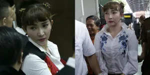 FOTO Wajah Sedih Roro Fitria Hadiri Sidang Lanjutan Kasus Narkoba