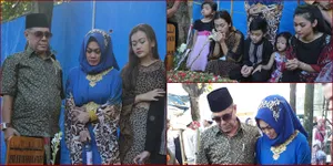FOTO: Ziarah ke Makam Jupe, Sang Ibunda Tak Kuasa Tahan Air Mata