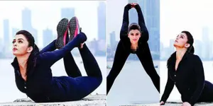 Galeri Aishwarya Rai Saat Berolahraga, Bisa Tirukan Gerakan Yoga!