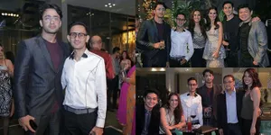 Galeri Kece Shaheer Sheikh Saat Pesta Bareng Selebriti Indonesia