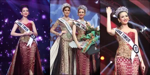 Galeri Kemenangan Elvira Devinamira Sebagai Puteri Indonesia 2014