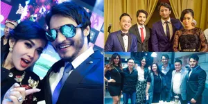 Galeri Pose Kece Ravi Bhatia & Shaheer Bareng Seleb Tanah Air