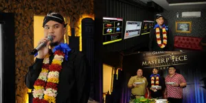 Ganteng Pakai Blangkon, Ahmad Dhani Buka Masterpiece 'Sendirian'