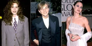 Gaya Culun Para Artis Saat Pertama Hadiri Golden Globe, Ngakak!