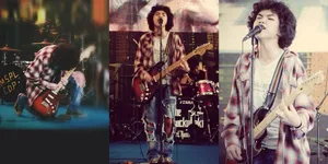 Gaya Dul Tiru Kurt Cobain Saat Manggung Bareng Backdoor