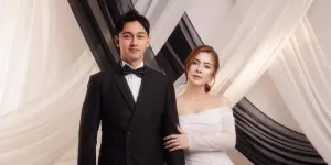 Gaya Felicya Angelista saat Photoshoot Keluarga, Tampil Elegan Bareng Dua Putrinya