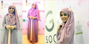 Gaya Hijab Cantik Risty Tagor di Ramadhan Runway 2015