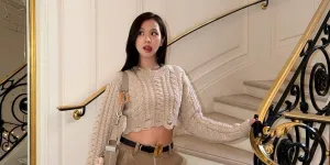 Gaya Kasual Jisoo BLACKPINK Usai Hadiri Dior Autumn Winter 2026-2027 Show