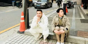 Gaya Raffi Ahmad dan Ariel NOAH Ngemper di Pinggir Jalan Korea Selatan, Nongkrong ala Warlok