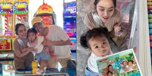 Gemas! 8 Potret Siti Badriah dan Krisjiana yang Ngabuburit Bareng Xarena di Wahana Bermain Anak