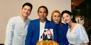 Glenca Chysara Rayakan Ultah Ayah, Rocker Terkenal 90-an