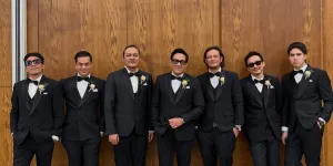 Groomsmen di Pernikahan Boiyen, Andre Taulany Hingga El Rumi Gagah Iringi Kedua Mempelai
