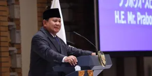 Hadir di Resepsi El Rumi dan Syifa Hadju, Presiden Prabowo Subianto Nikmati Kari Laksa