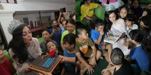 Hangatnya Ulang Tahun Ke-23 Jolene Marie di Yayasan Sosial