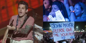 Histeria Penggemar John Mayer di Rock In Rio 2013