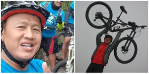 Hobi Bersepeda, Sandy PAS Band Siapkan Diri Untuk Gowes ke Nepal!