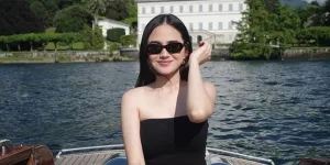 Honeymoon di Danau Como, Syifa Hadju Cantik Effortless