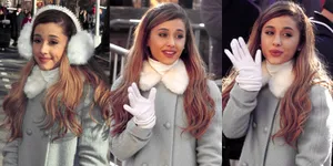 Imutnya Ariana Grande Saat Rayakan Hari Thanksgiving
