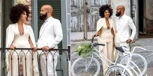 Indahnya Pernikahan Serba Putih Ala Solange Knowles