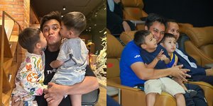 Inginkan Hak Asuh Anak, Ini 8 Potret Kedekatan Baim Wong dengan Kedua Putranya - Nonton Basket Bareng hingga Main di Kebun Binatang