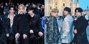 Ini 9 Potret Menawan XODIAC di Milan Fashion Week 2024 - Sempat Foto Bersama Desainer Fashion Terkenal, Giorgio Armani!