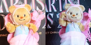 Ini Nih Bintangnya! Foto Pesona Cute Butterbear Ketika Berpose di Red Carpet 2024 Asia Artists Awards