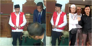 Inilah Penampilan Guntur Bumi Saat Jadi Tahanan Kepolisian