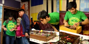 Intip Serunya Foto Ultah Cakra Khan - Penuh Kejutan Dari Fans