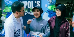 Irish Bella Rayakan Ulang Tahun Putri Sambung dengan Fun Run