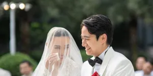 Isak Tangis Amanda Manopo Kala Pemberkatan Nikah, Sediakan Satu Kursi Kosong untuk Mendiang Ibunda