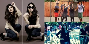 Jadi Model - Main Film, Ini Potret Liburan Soumya Seth di Amerika