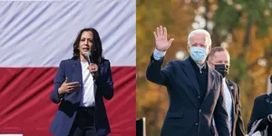Jadi Pemimpin Baru Amerika Serikat, Berikut 8 Potret Keren Joe Biden dan Kamala Harris Saat Kampanye