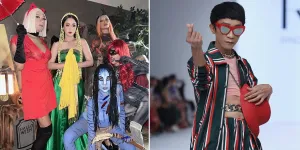 Jadi Siluman Rubah Saat Halloween, Gaya Aming dan Dada Palsunya Jadi Sorotan