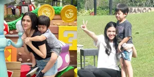 Jadi Single Mom, Ini 8 Potret DJ Putri Una Momong Putra Semata Wayangnya Seorang Diri