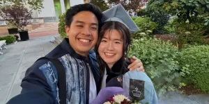 Jerome Polin Hadiri Wisuda Pacar di Columbia University