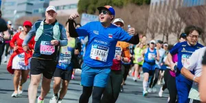 Jerome Polin Tuntaskan Tokyo Marathon 2026 Bareng Angga Yunanda