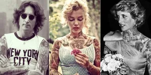 Begini Jadinya Jika Kate Middleton - Putri Diana Punya Tato Seram