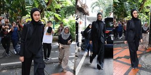 Johnny Wong Meninggal Dunia, Potret Paula Verhoeven Datang Melayat ke Rumah Baim Wong - Sampaikan Bela Sungkawa