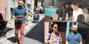 Jualan Kopi, Berguzar Korel Jadi Barista dan Halit Ergenc Pelayan