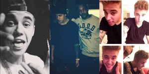 Justin Bieber Kembali Narsis di Studio Rekaman