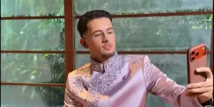 Justin Hubner Ganteng Banget Pakai Beskap Lilac Jelang Pernikahan, Detail Bordir Mewah