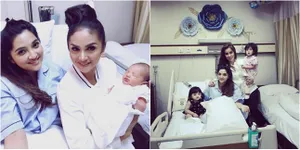 Kamar RS Dihias Serba Biru, Sederet Sosialita Jenguk Baby Arsya