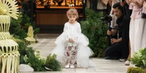 Kamari Gemas Pakai Sanggul dan Kebaya di Akad Nikah Jennifer Coppen - Justin Hubner